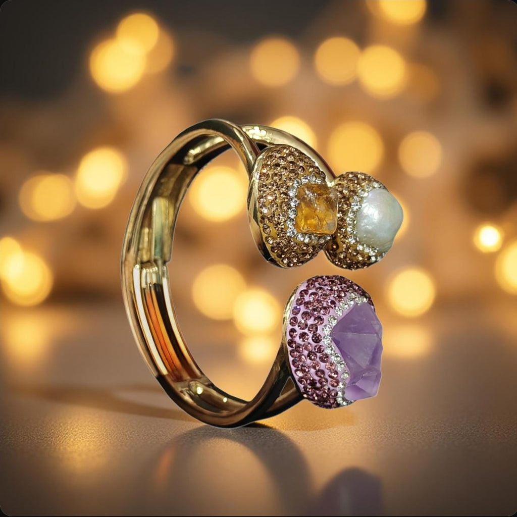 Tri-Stone Turkish Designer Bracelet