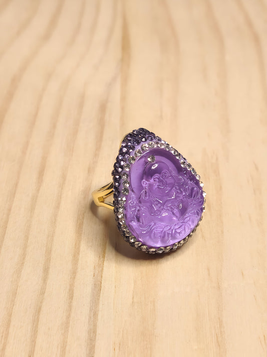 Buddha Carving Turkish Ring