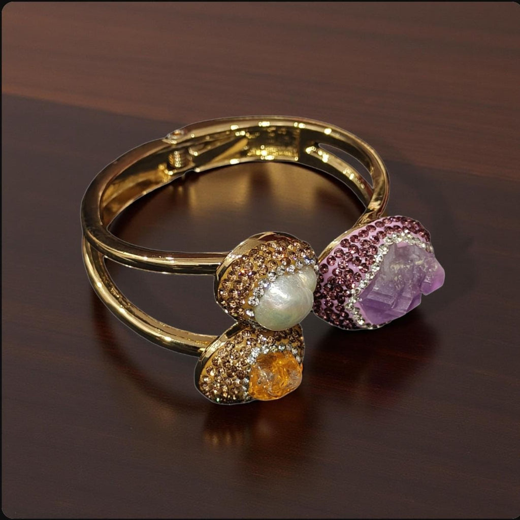 Tri-Stone Turkish Designer Bracelet