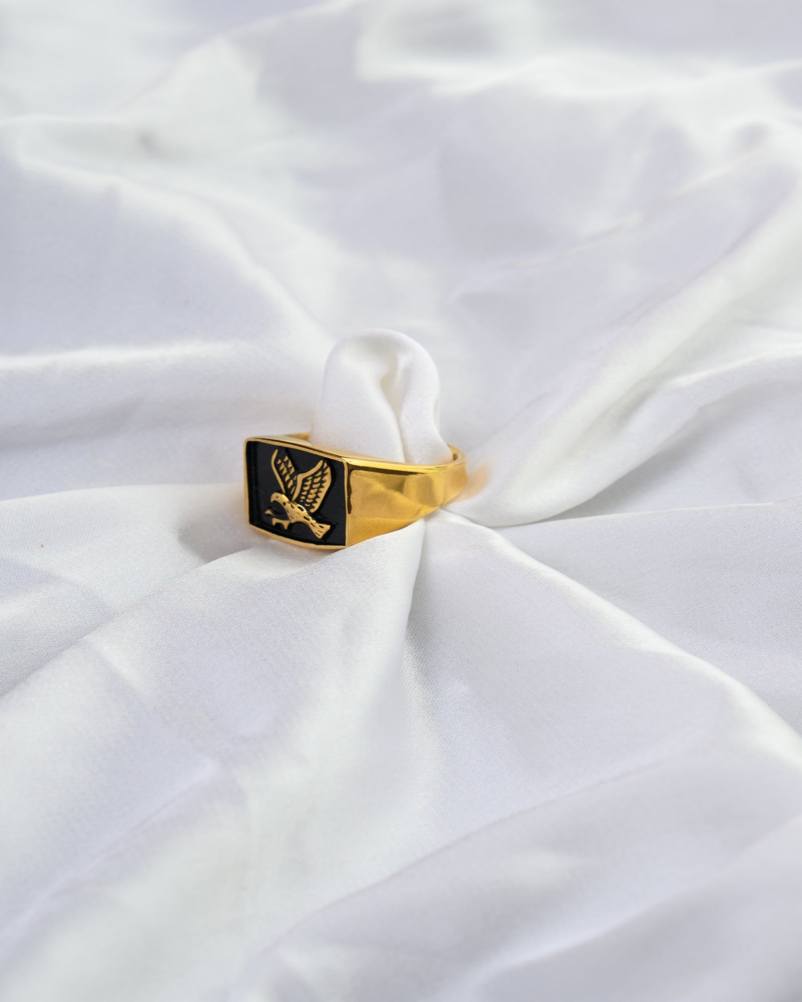 Men’s Gold Plated Eagle Ring