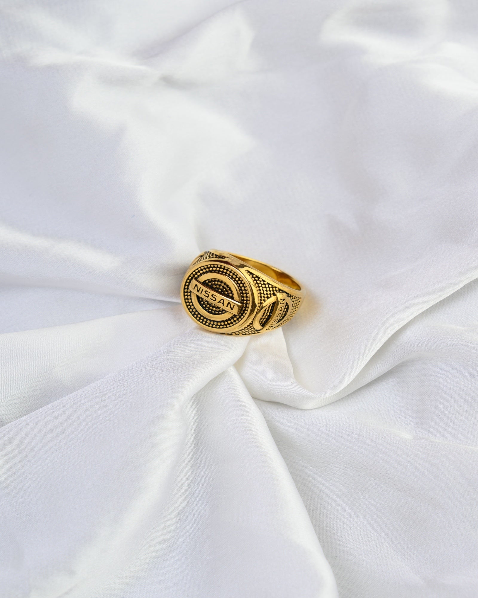 Men’s Gold Plated Nissan Ring