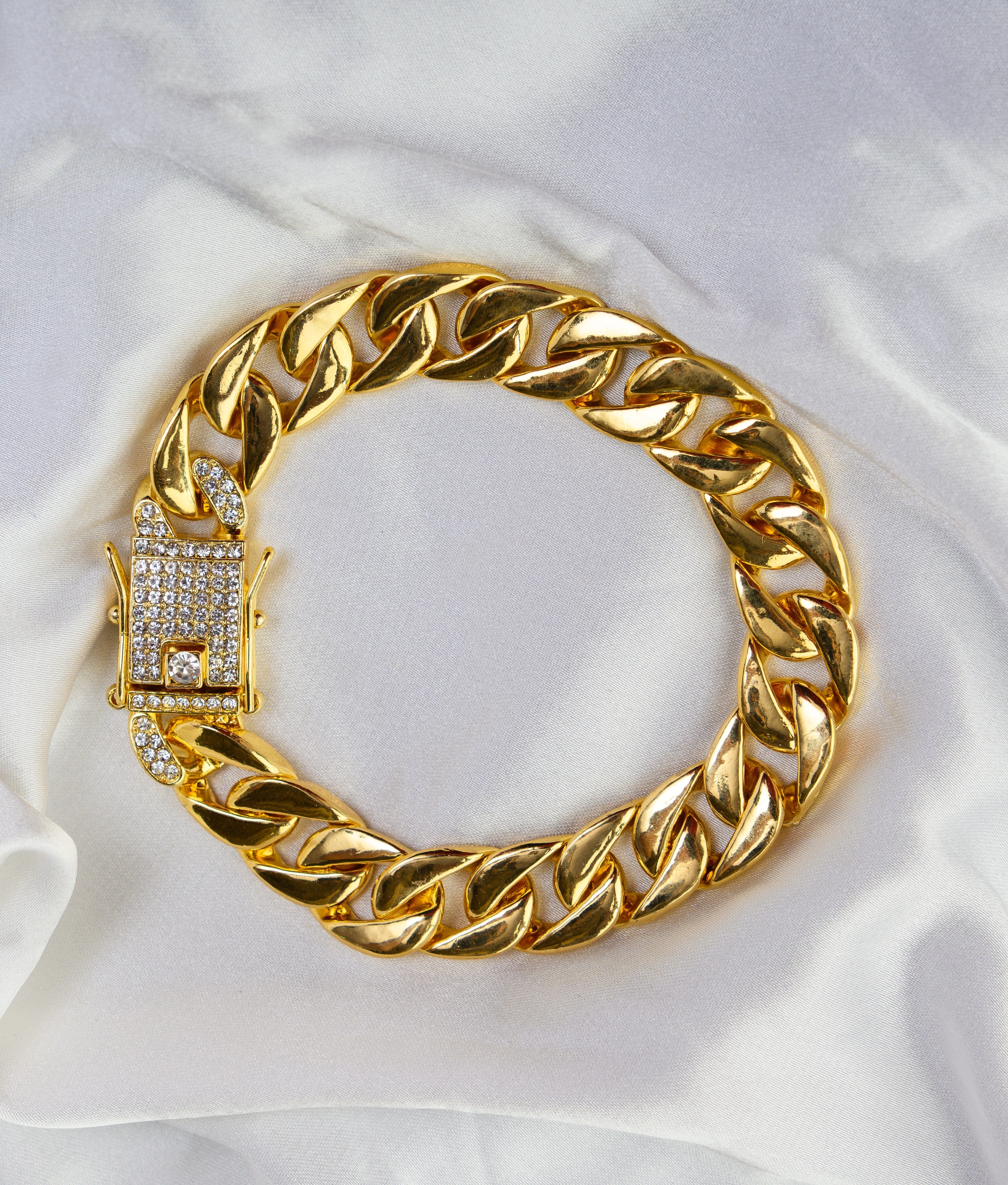 Men’s Gold Plated Chain Bracelet