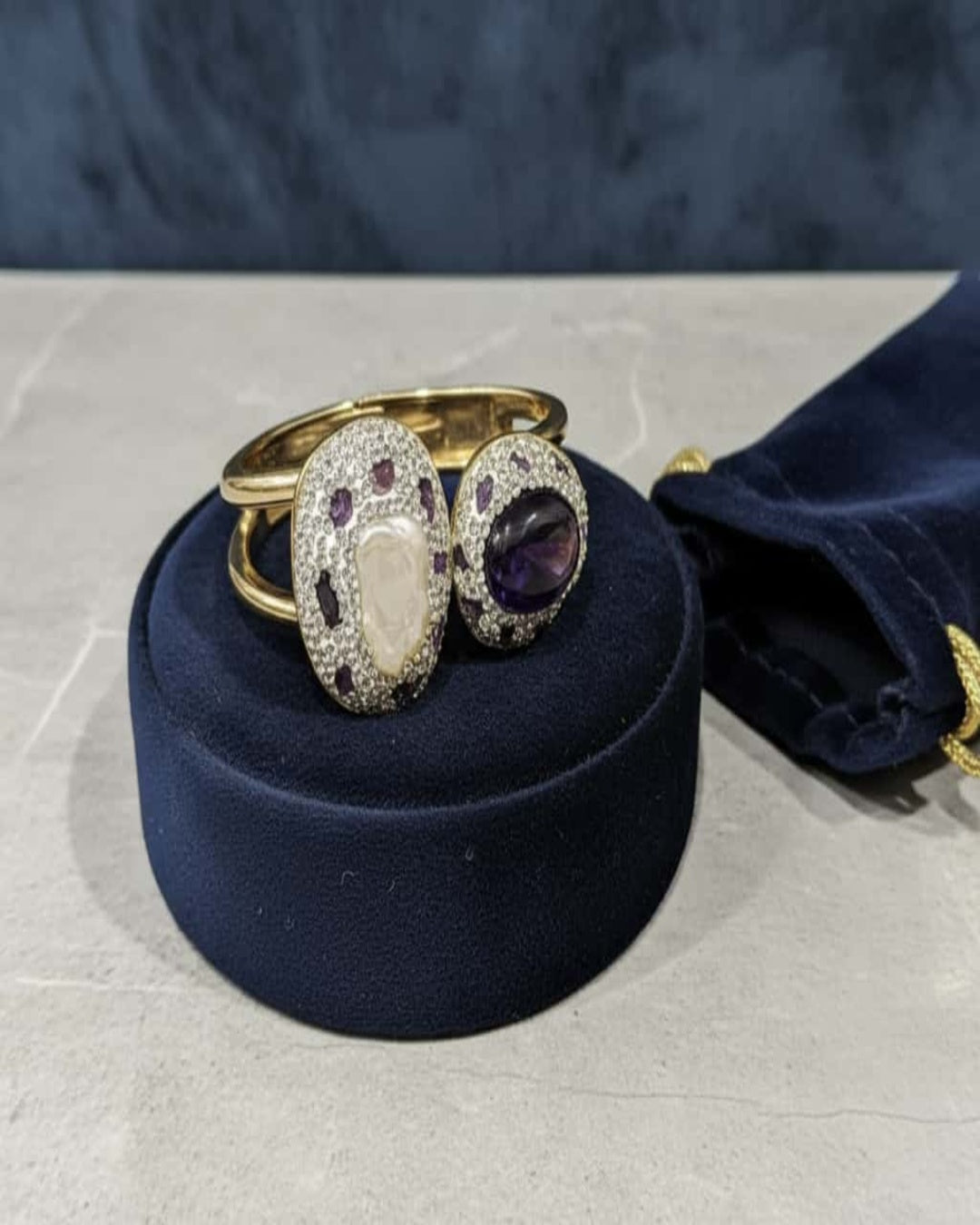 Pearl Amethyst Turkish Bracelet