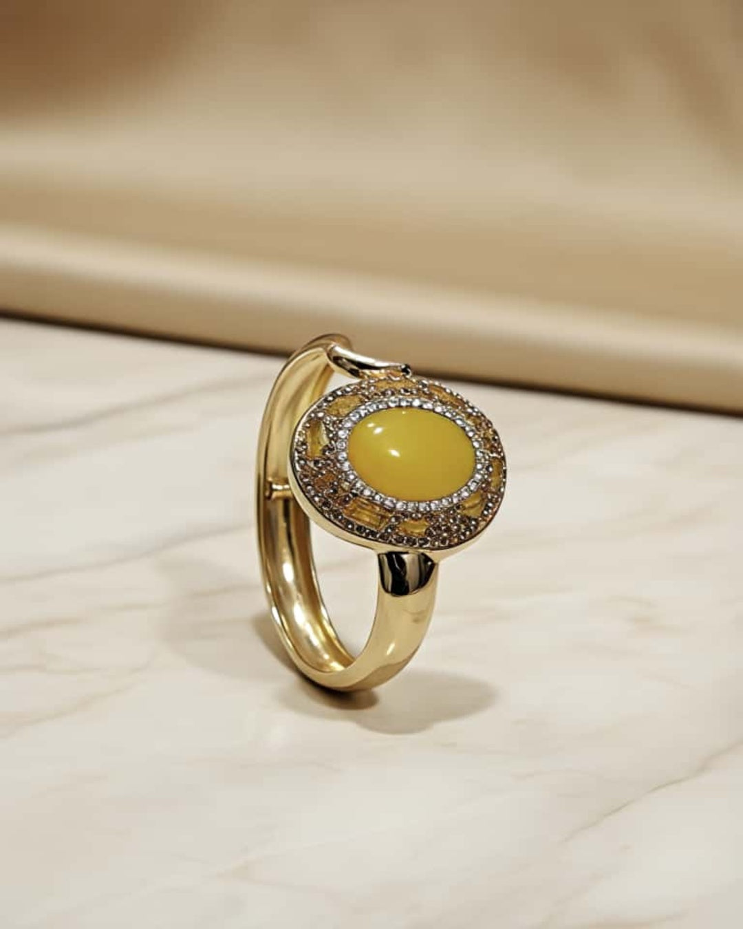 Yellow Stone Turkish Bracelet