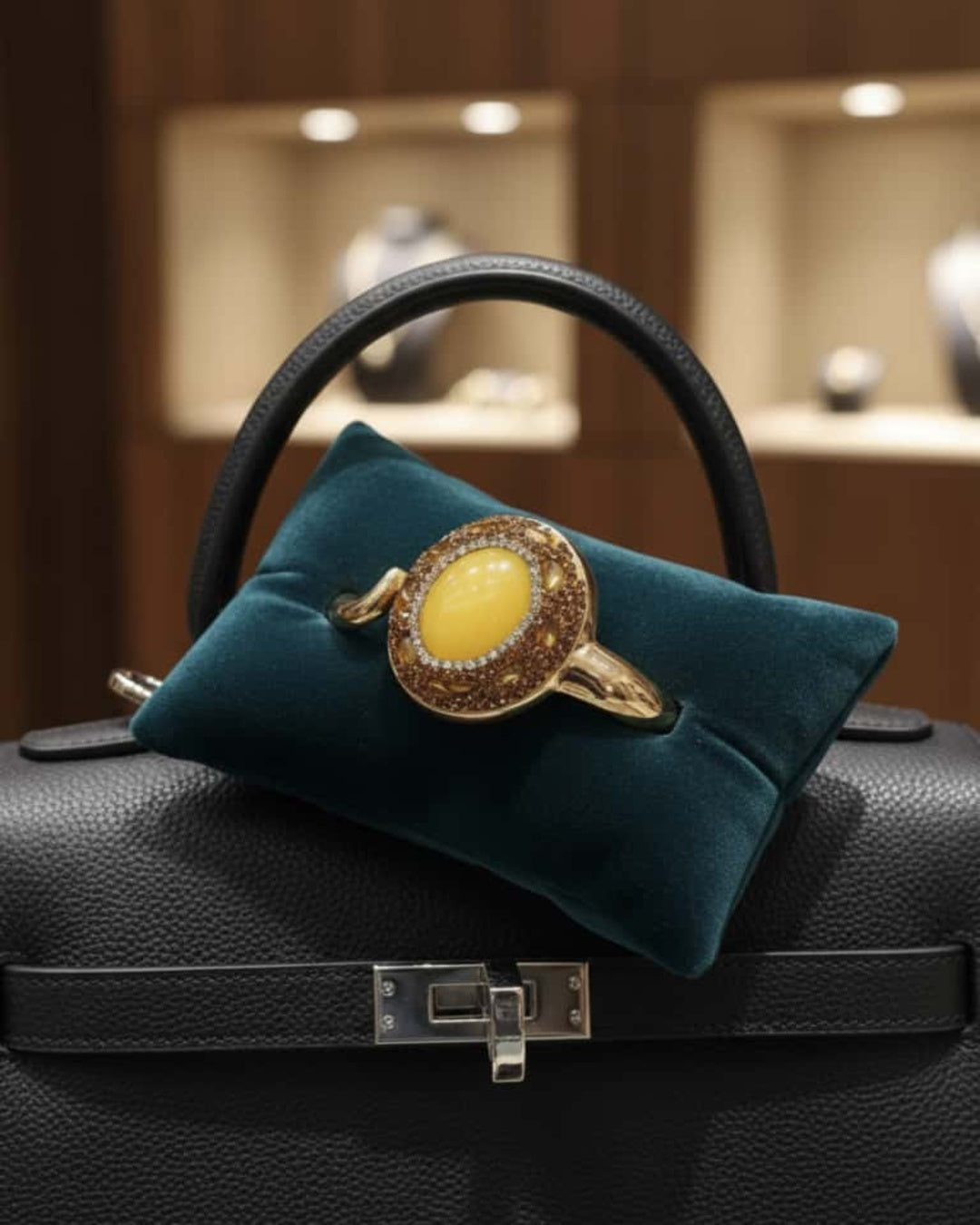 Yellow Stone Turkish Bracelet