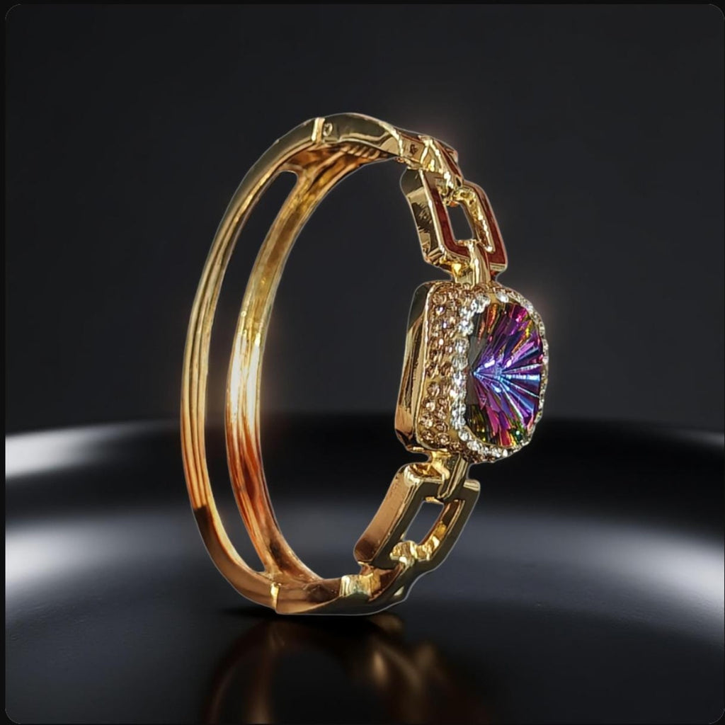 Golden Aurora Cut Turkish Bracelet