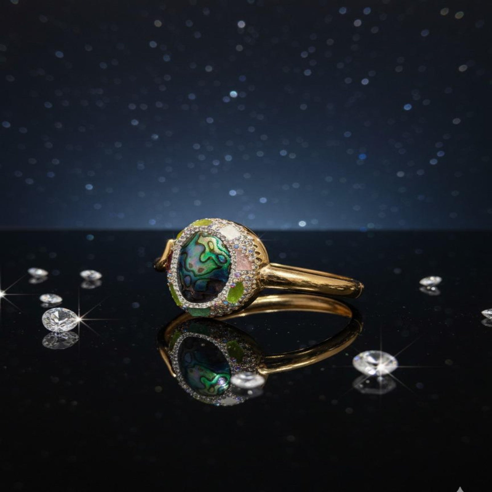 Deep Water Snail Shell Turkish Bracelet