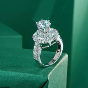 Premium American Diamond Solitaire Ring