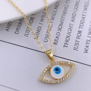 Evil Eye Pendant Chain