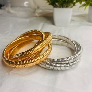 Korean Flexible 3 Layer Bracelet