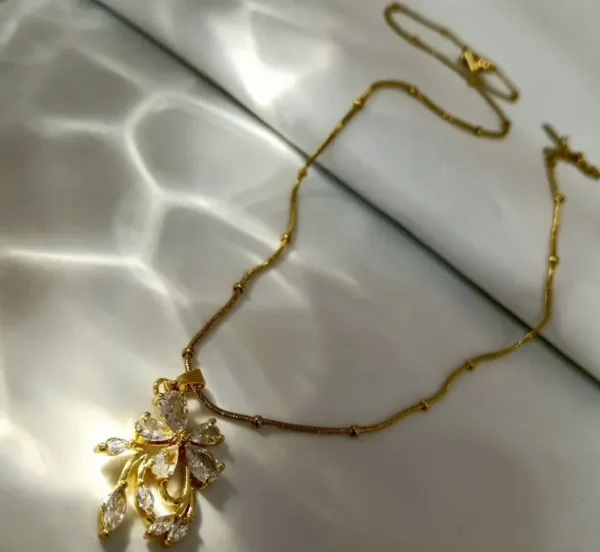Crystal Flower Chain